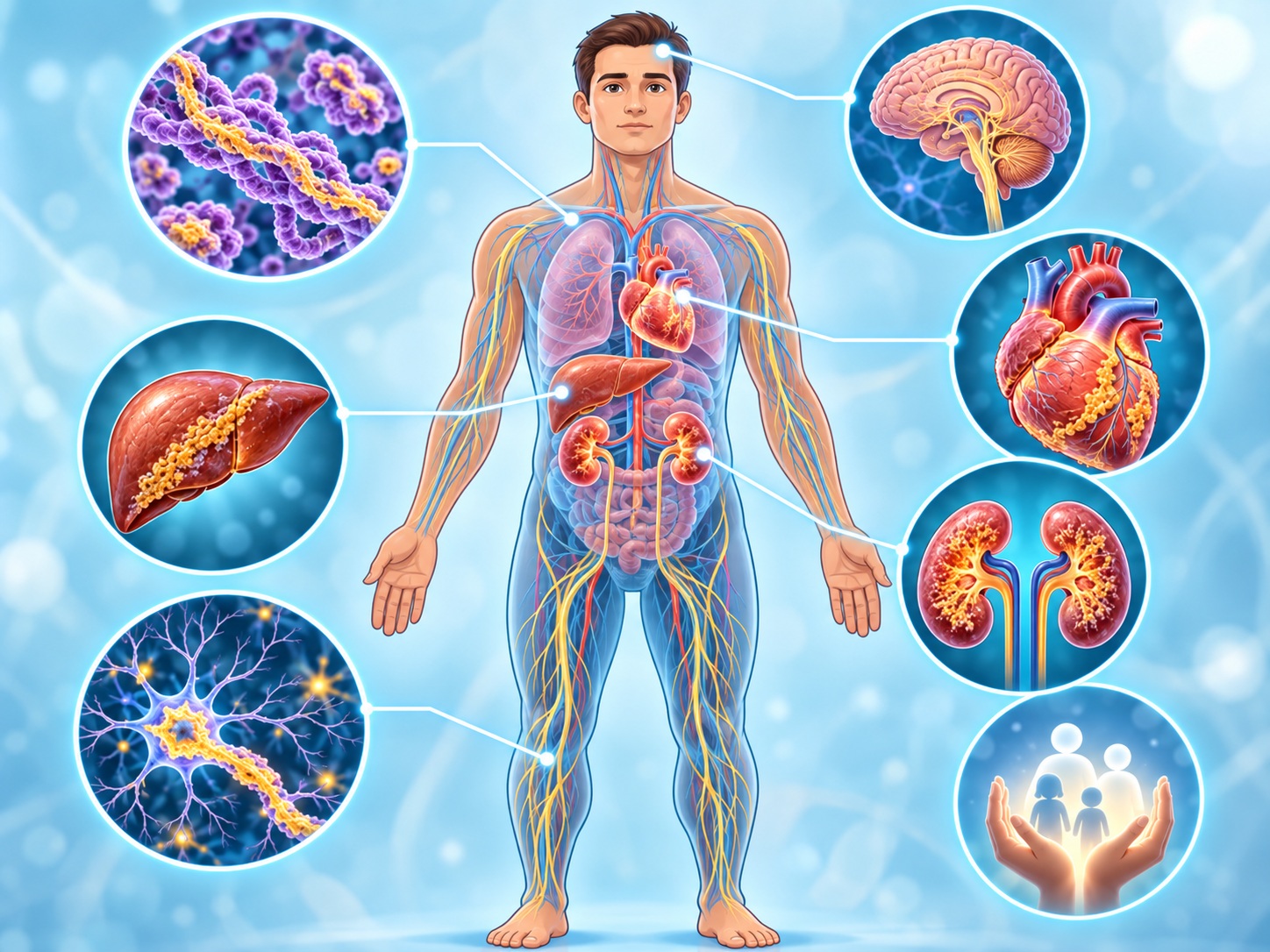 Amyloidosis effects on the body