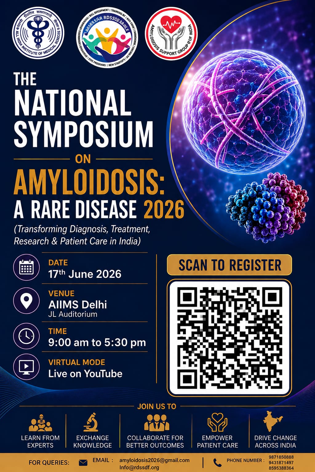 National Symposium on Amyloidosis: A Rare Disease 2026